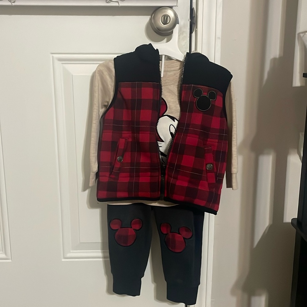 3pc Mickey Mouse Quilt set